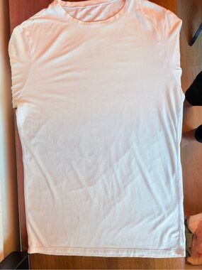 Men's Marks & Spencer White Long Sleeve Crew Neck Tee by